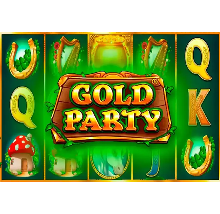 Gold Party Demo Overlay set2